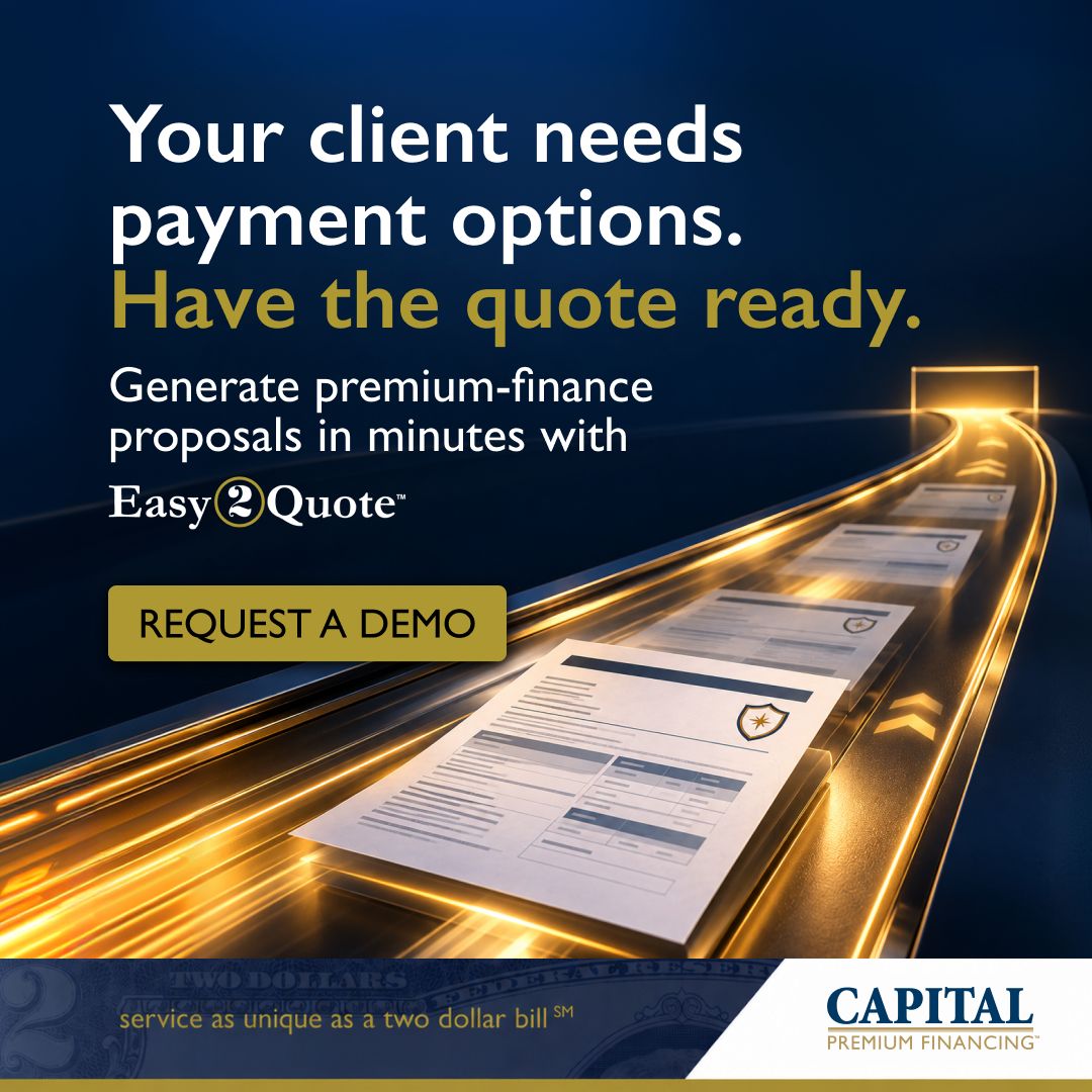 Capital Premium Financing ad