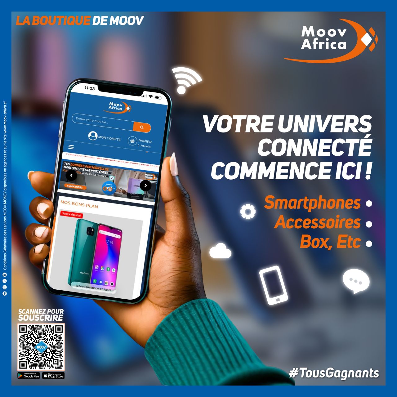 Moov Africa Côte d'Ivoire ad