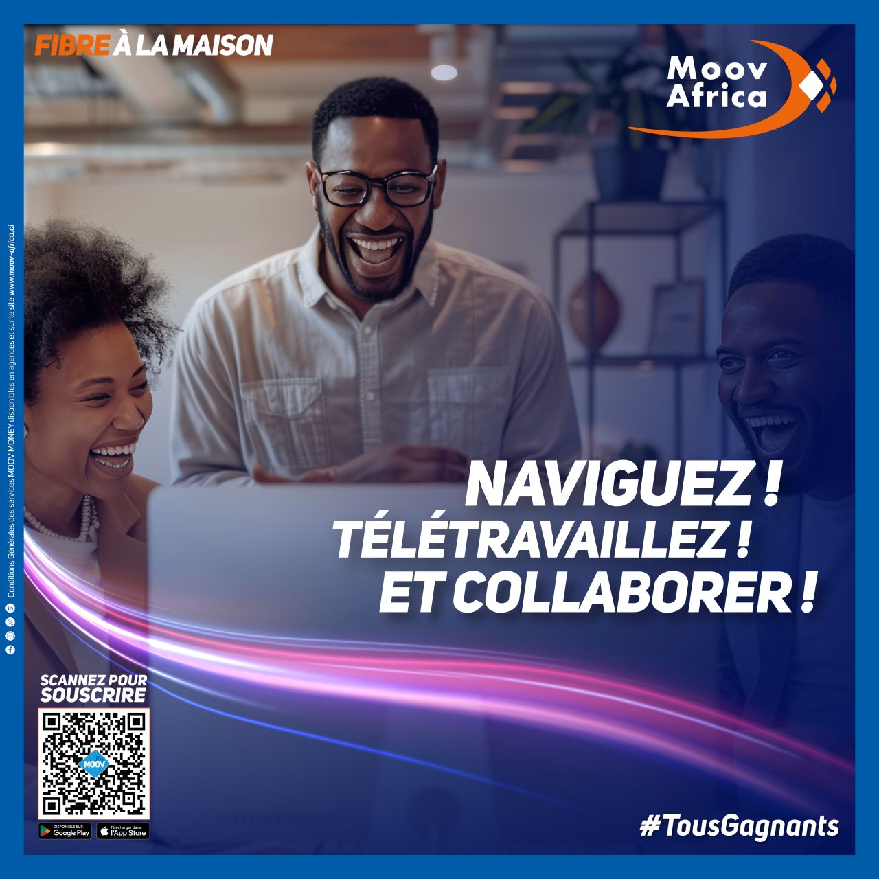 Moov Africa Côte d'Ivoire ad