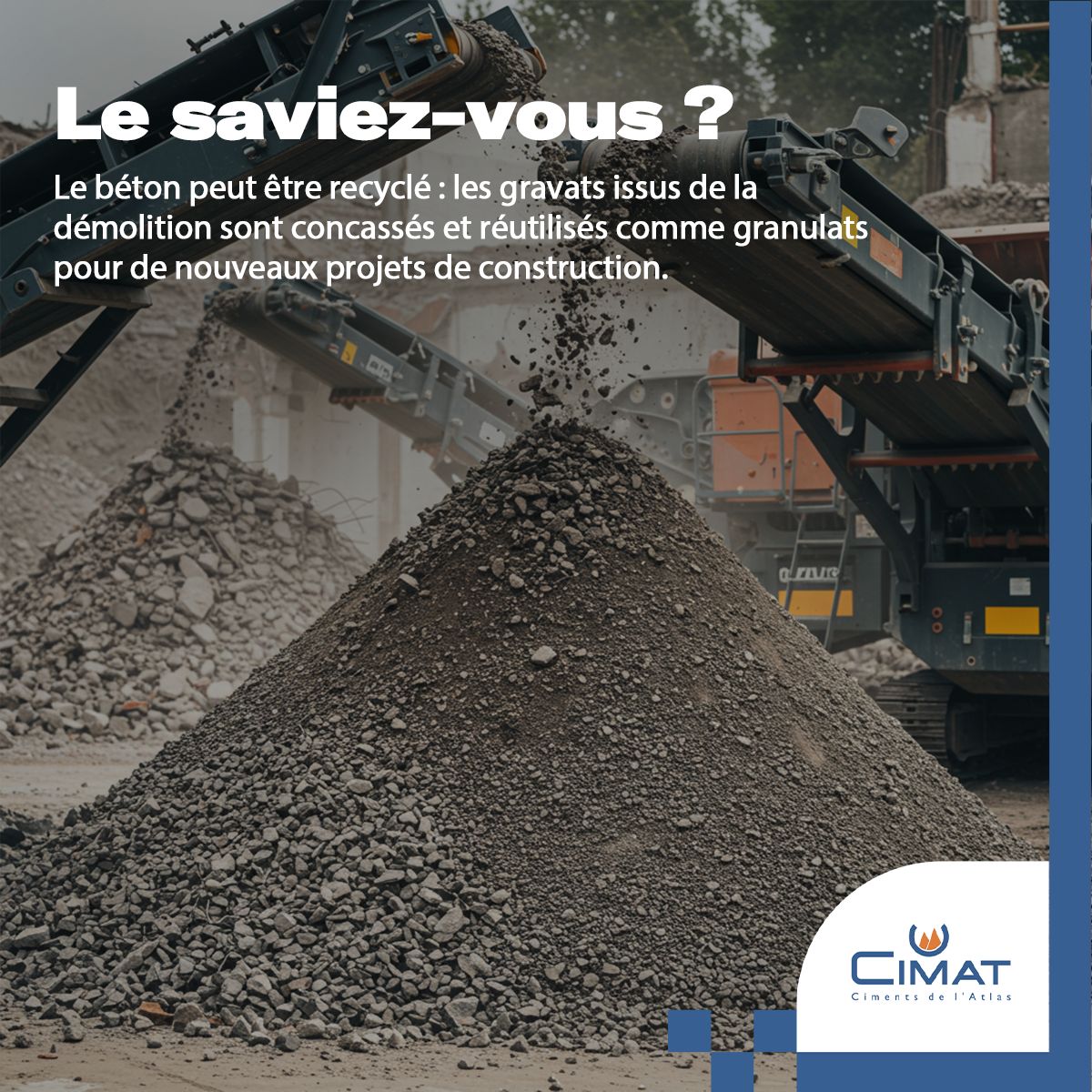 Ciments de l'Atlas - CIMAT ad