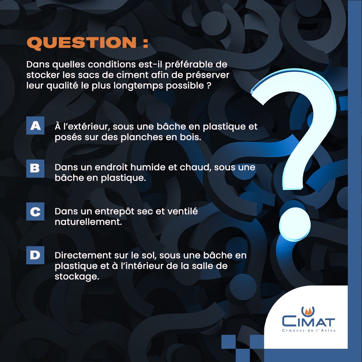 Ciments de l'Atlas - CIMAT ad