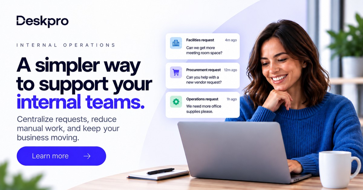 Deskpro ad