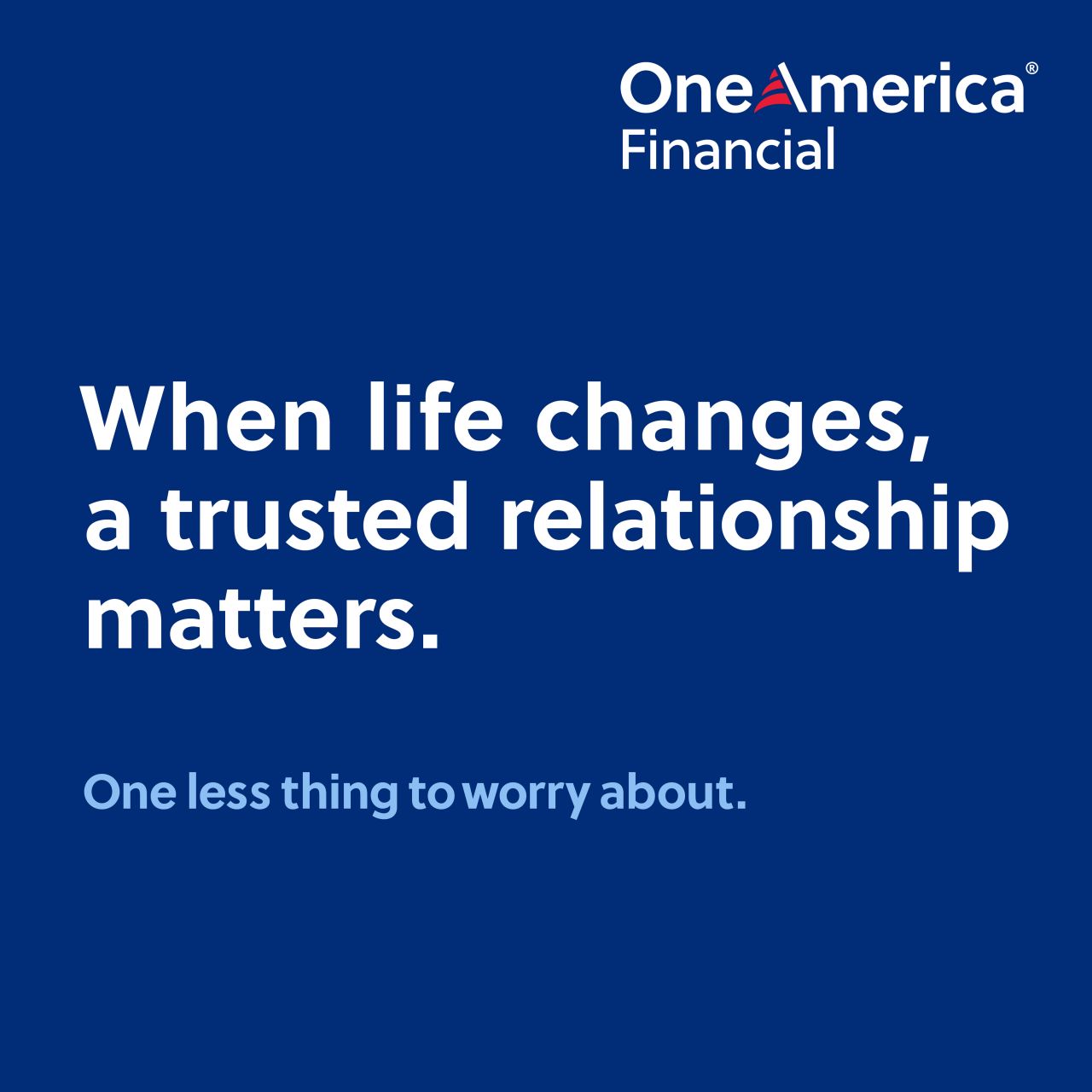 OneAmerica Financial ad