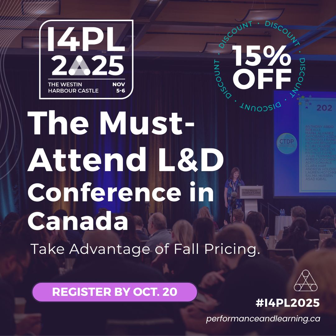 I4PL - The Institute for Performance and Learning ad