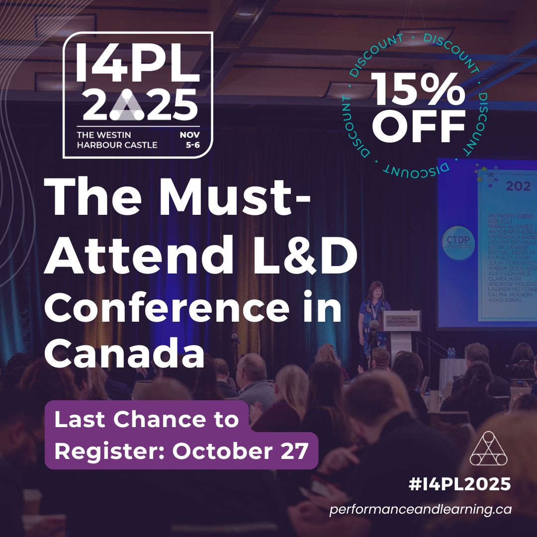 I4PL - The Institute for Performance and Learning ad
