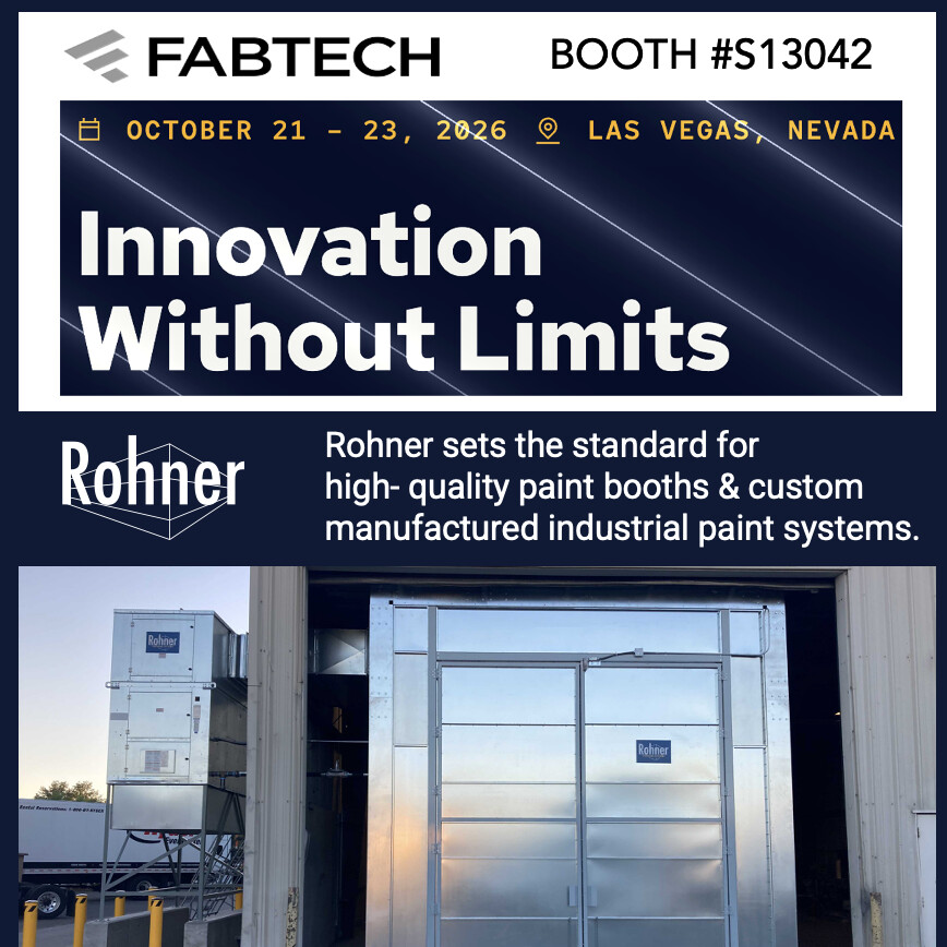 Rohner Finishing Systems ad