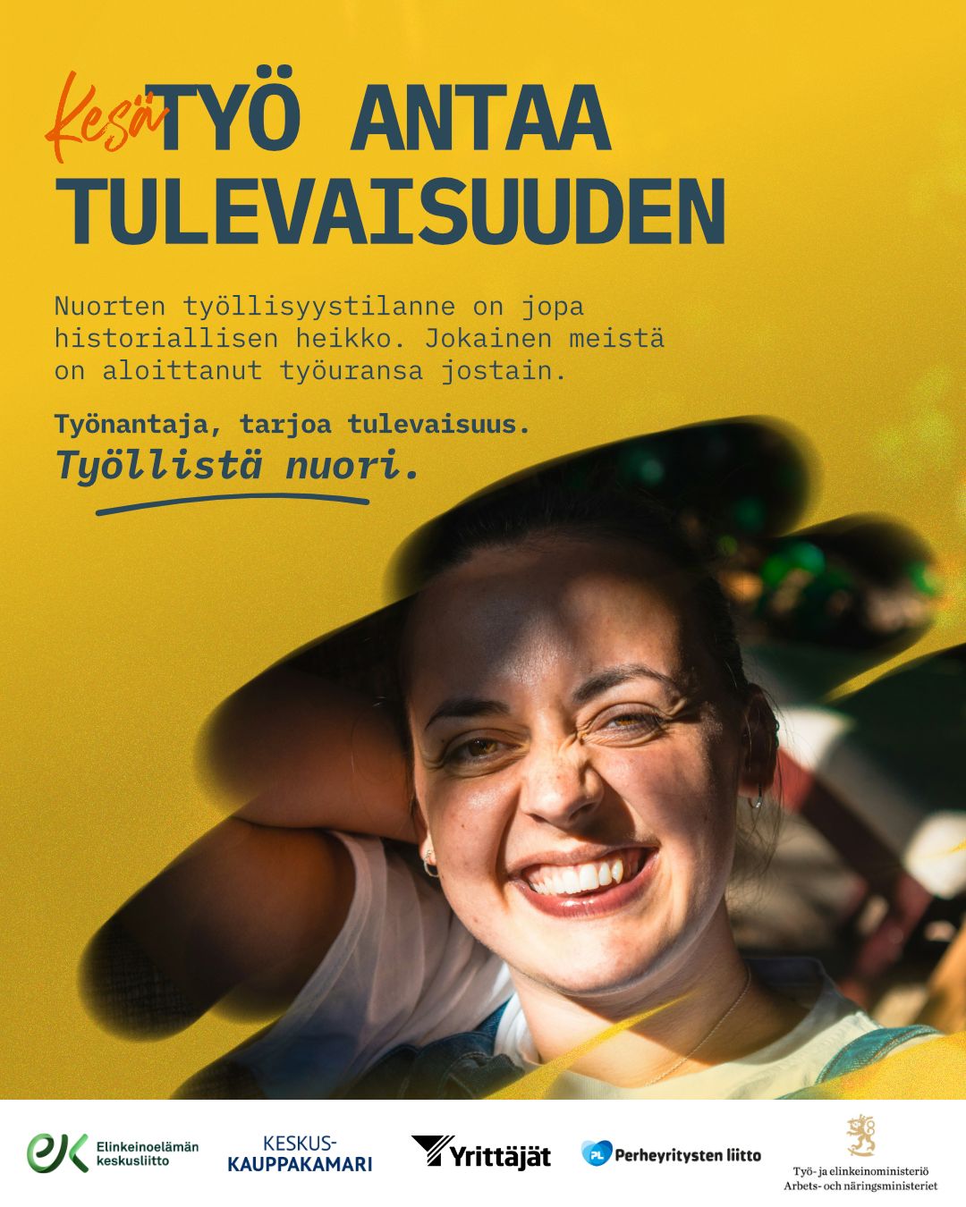 Elinkeinoelämän keskusliitto EK – Confederation of Finnish Industries ad
