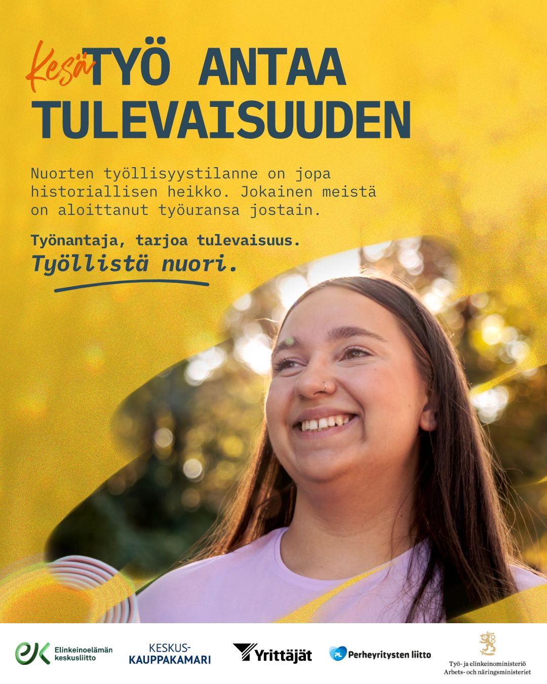Elinkeinoelämän keskusliitto EK – Confederation of Finnish Industries ad