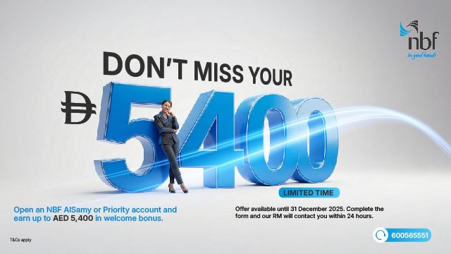 National Bank of Fujairah (NBF) ad