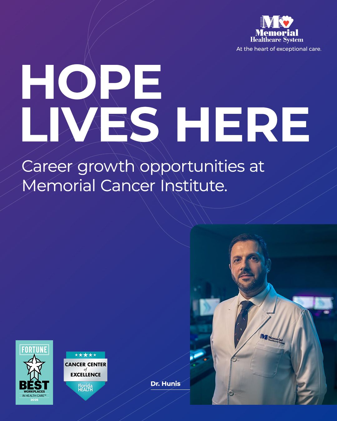 Memorial Healthcare System ad