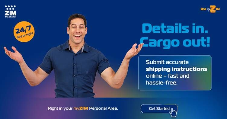 ZIM Integrated Shipping Services ad