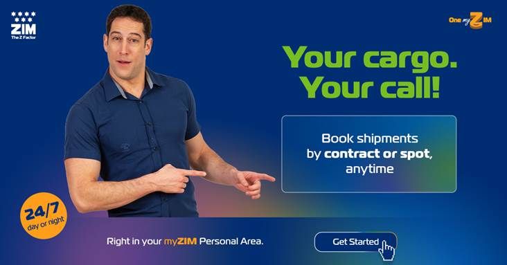 ZIM Integrated Shipping Services ad