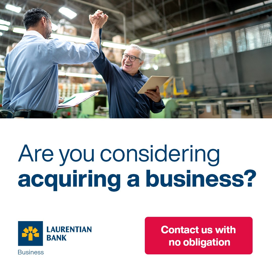 Laurentian Bank ad