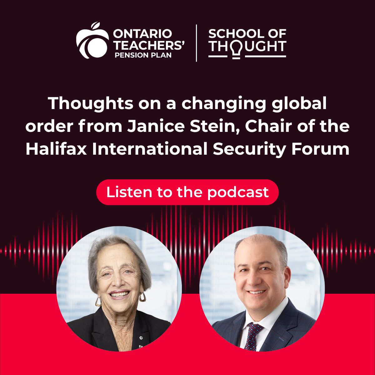 Ontario Teachers'​ Pension Plan ad