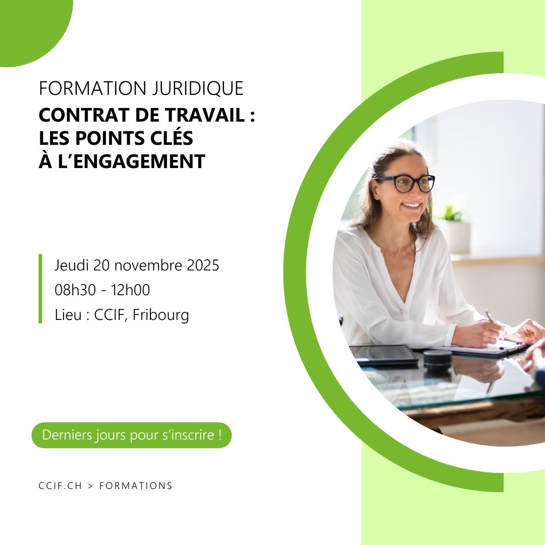 CCIF - Chambre de commerce et d'industrie du canton de Fribourg ad