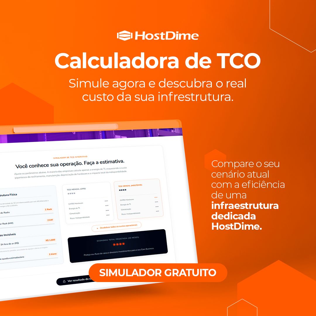 HostDime Brasil ad