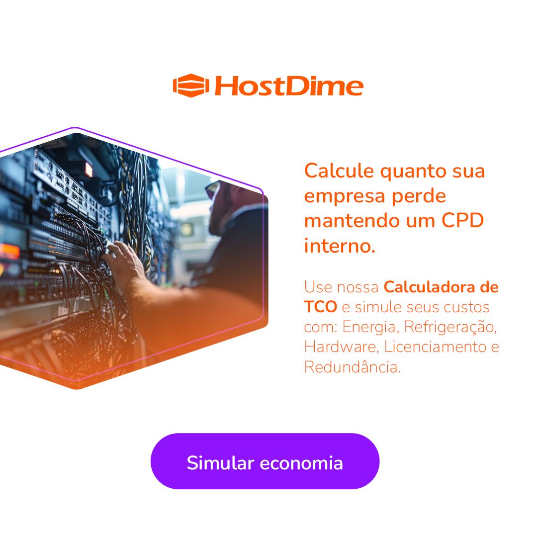 HostDime Brasil ad