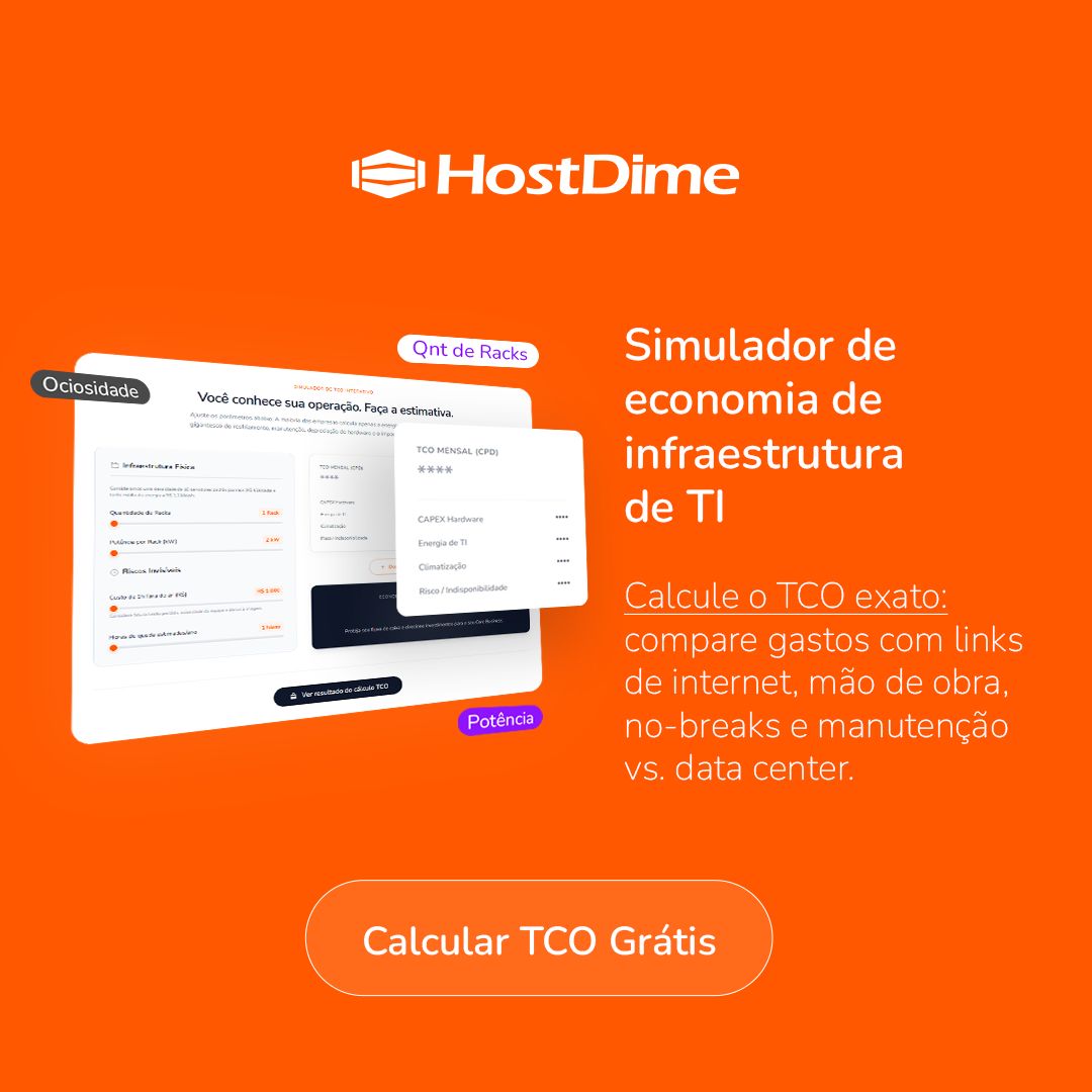 HostDime Brasil ad