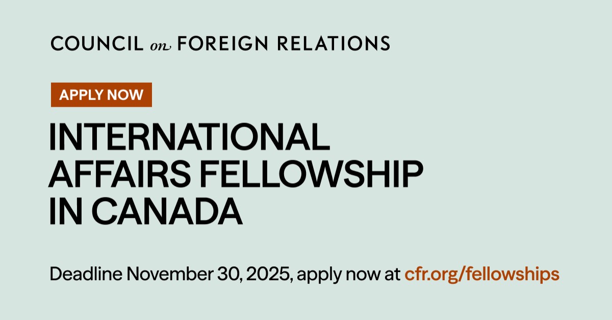 Council on Foreign Relations ad