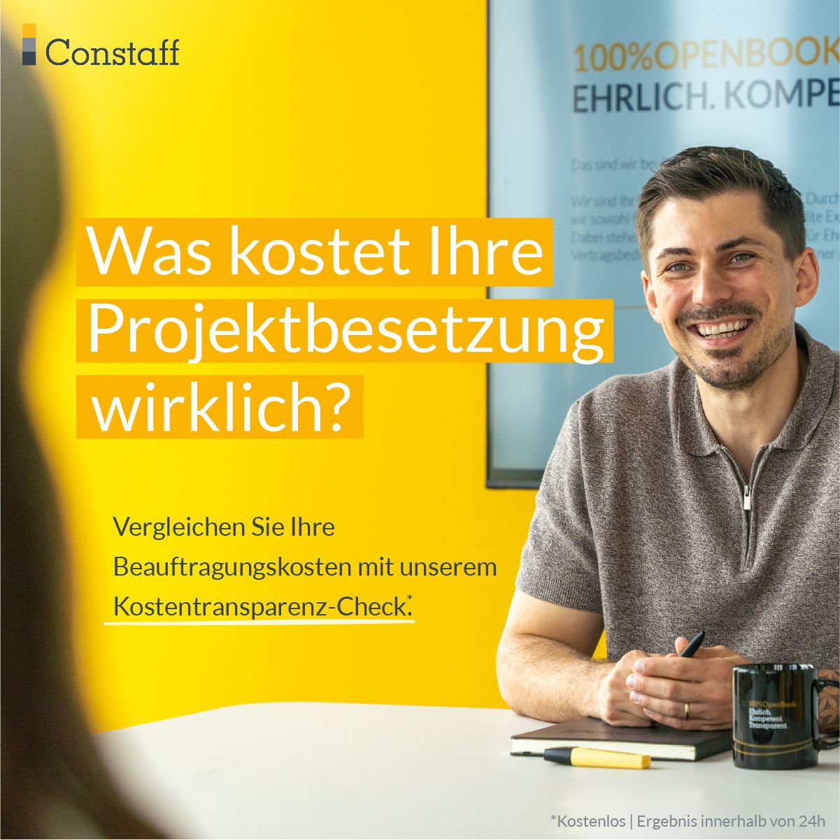Constaff GmbH ad