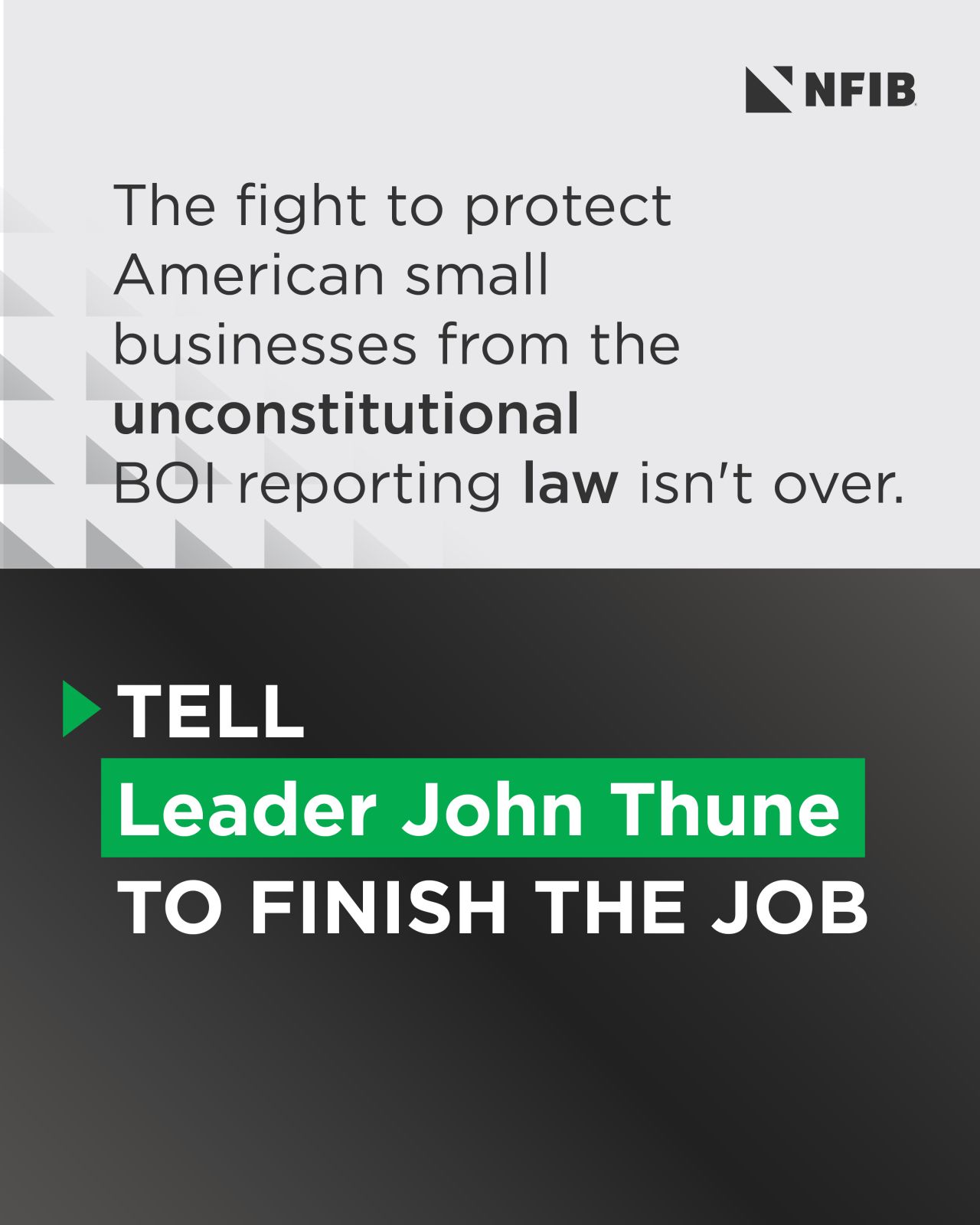 National Federation of Independent Business (NFIB) ad