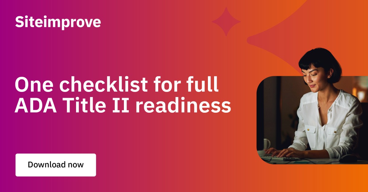 Siteimprove ad