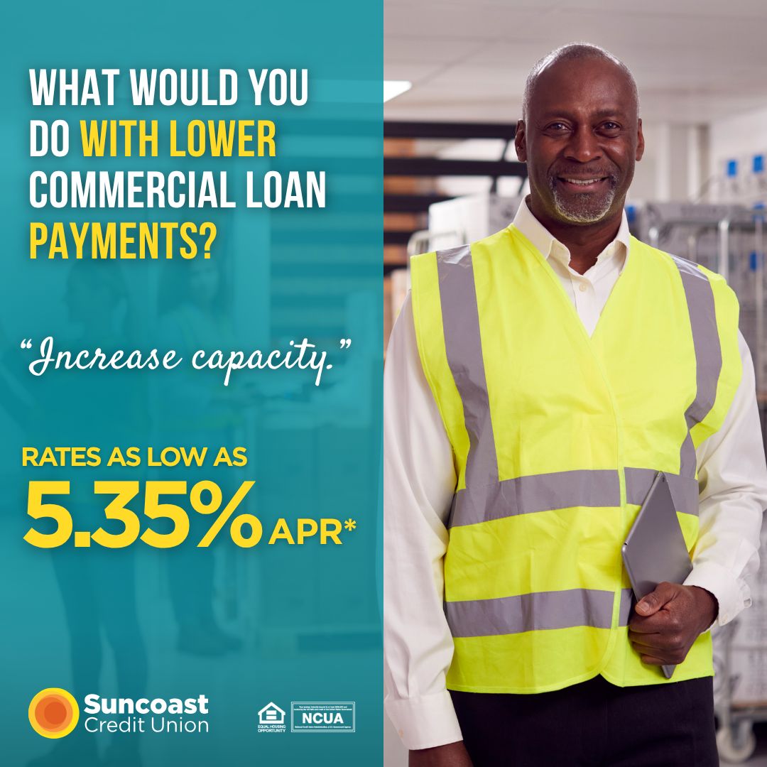 Suncoast Credit Union ad
