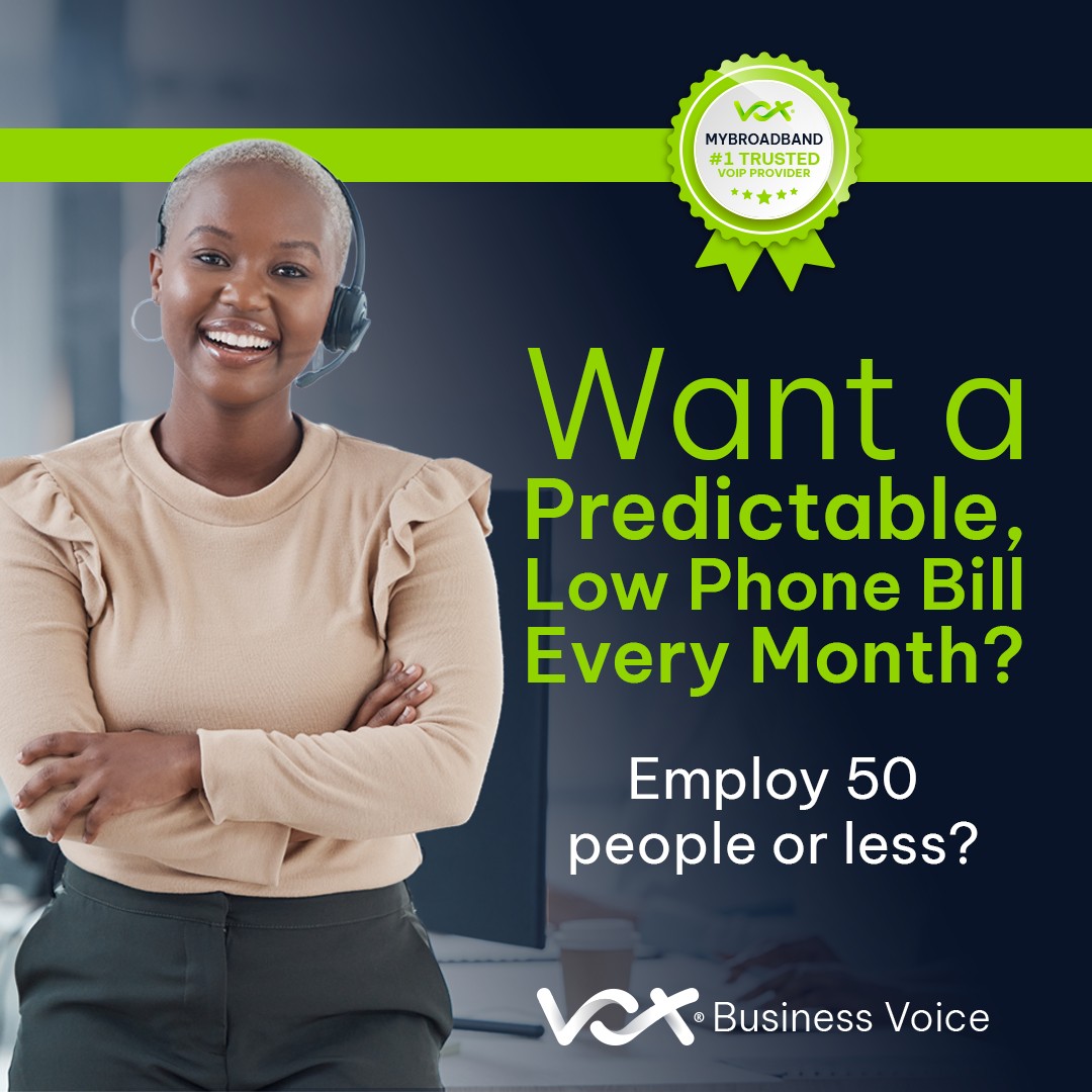 Vox Telecom ad