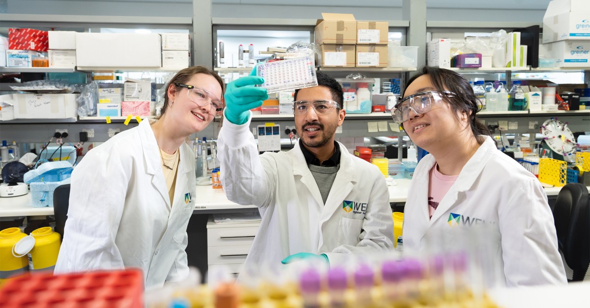 WEHI (Walter and Eliza Hall Institute of Medical Research) ad