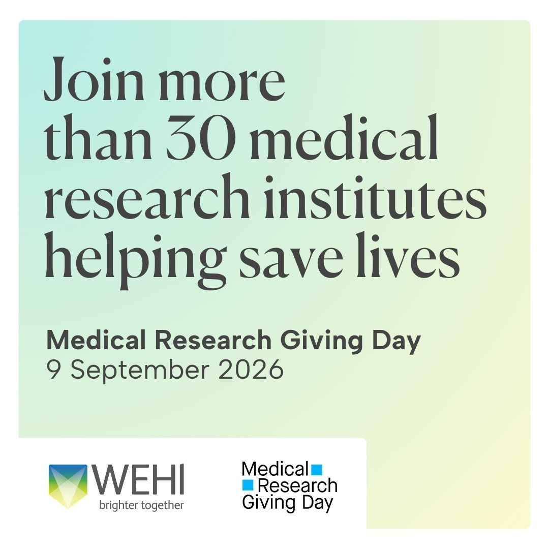 WEHI (Walter and Eliza Hall Institute of Medical Research) ad
