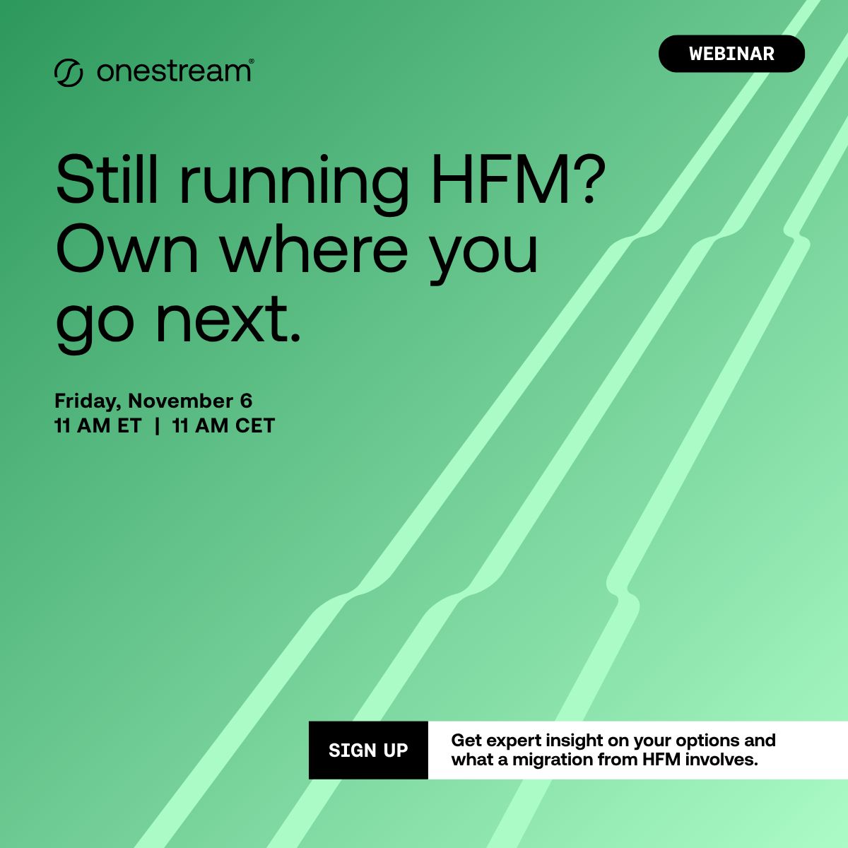 OneStream Software ad