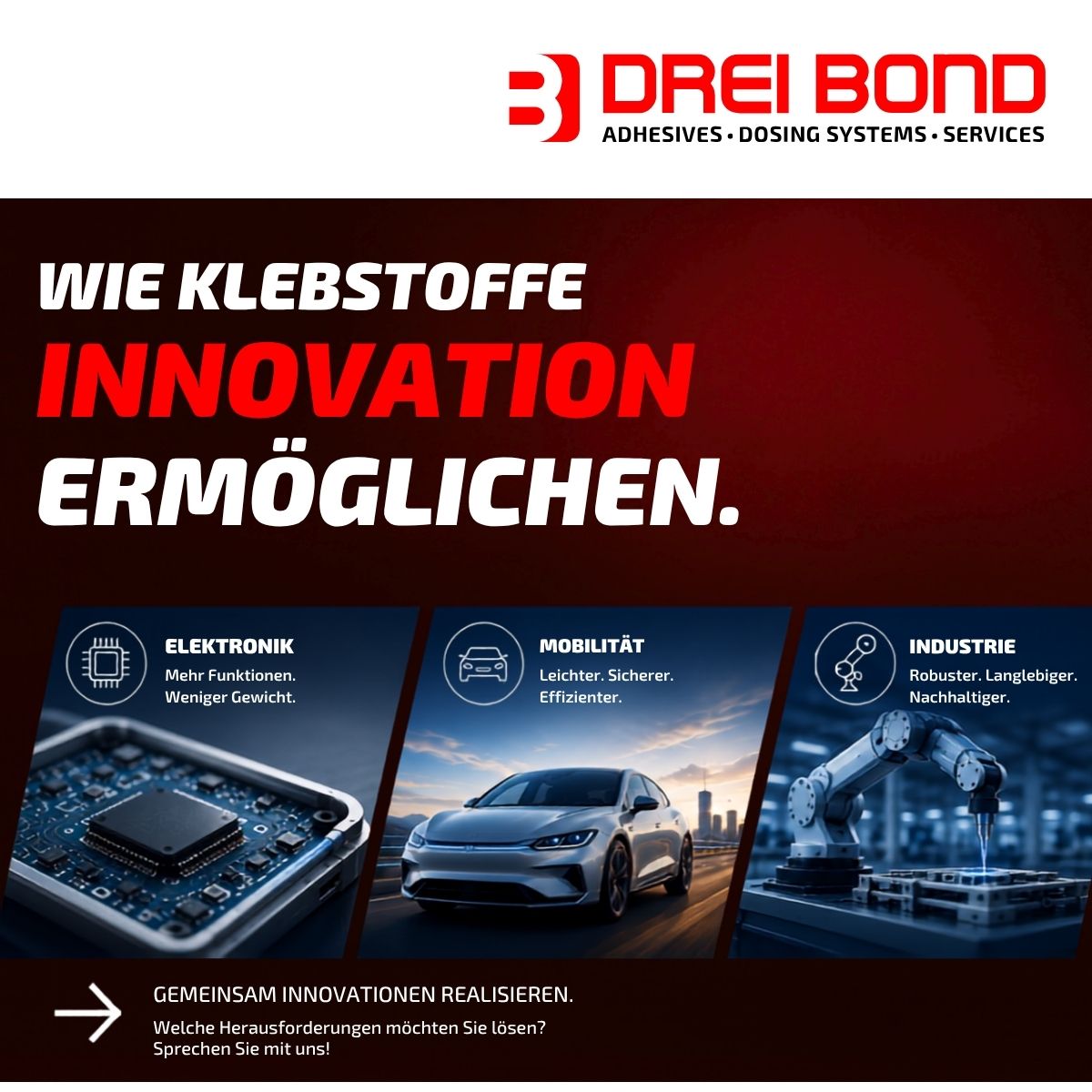 DREI BOND GmbH ad
