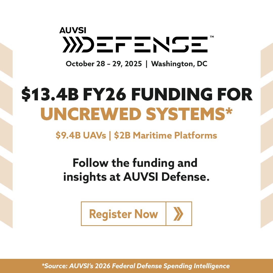 AUVSI — Association for Uncrewed Vehicle Systems International ad