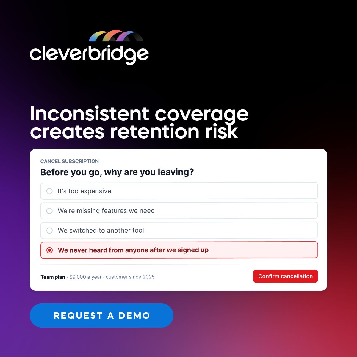 Cleverbridge ad