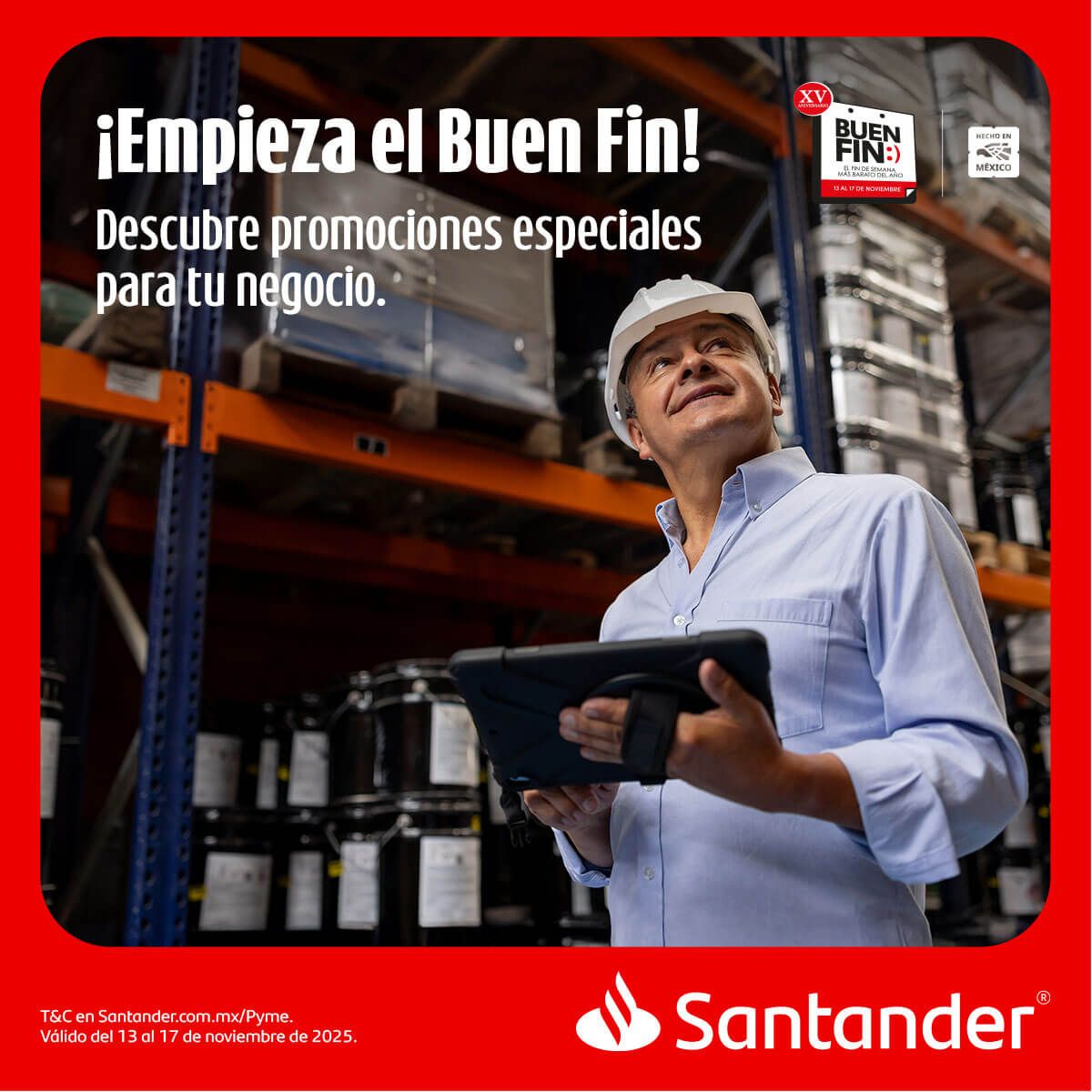 Santander México ad