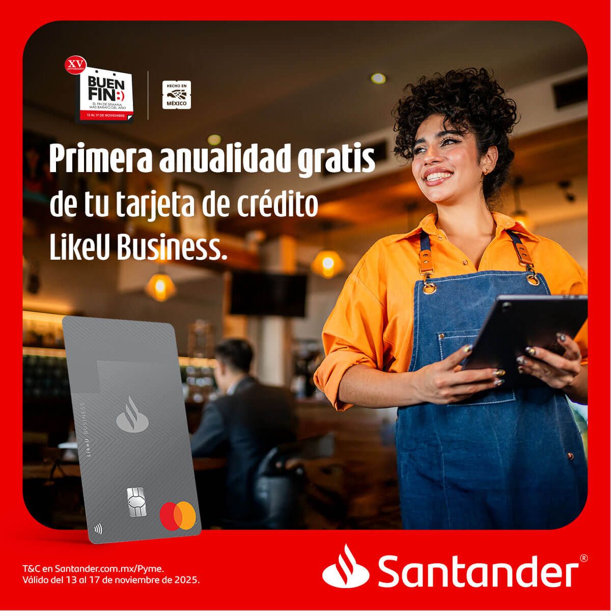Santander México ad