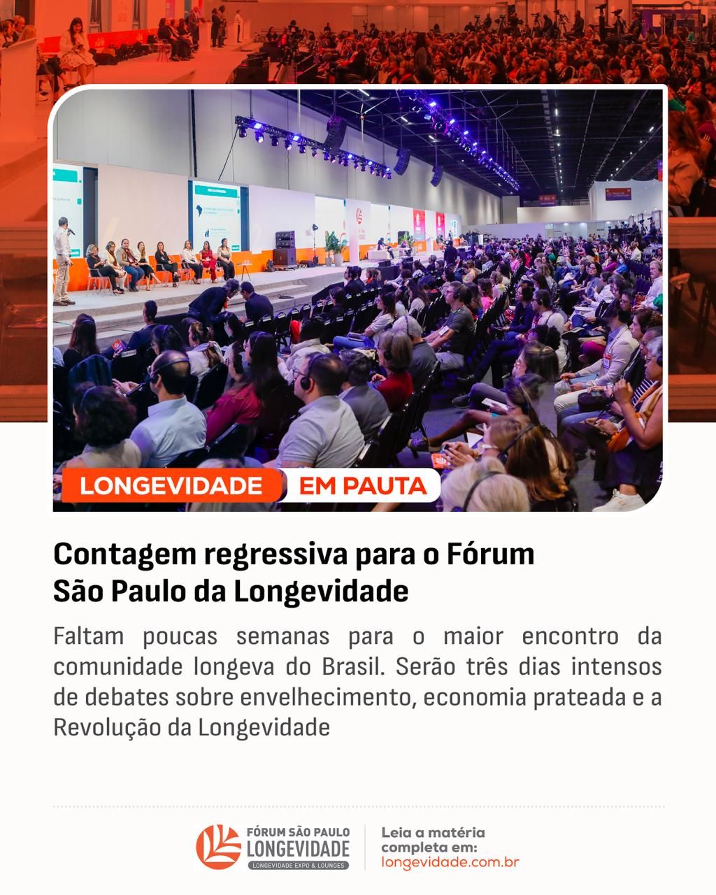 FÓRUM E FESTIVAL LONGEVIDADE ad