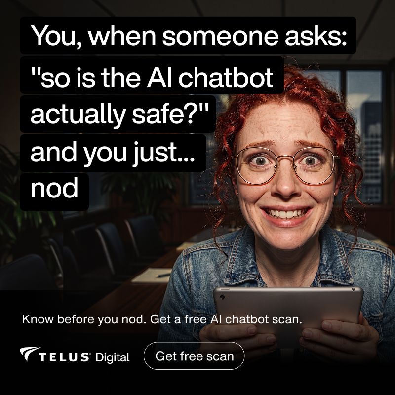 TELUS Digital ad