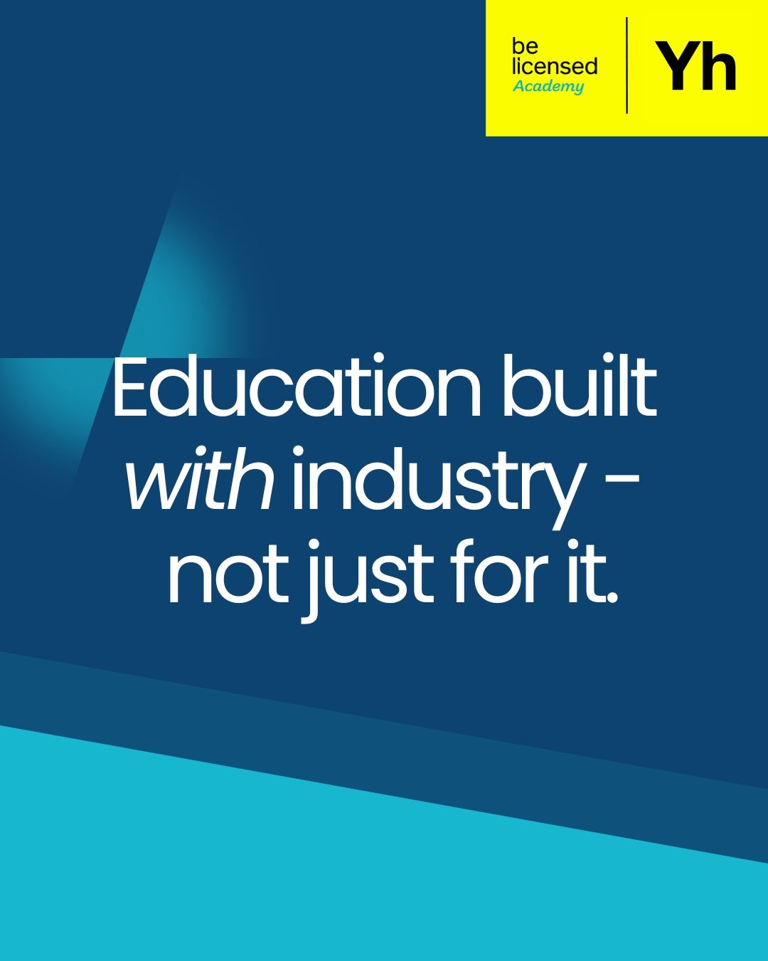 Be Licensed ad