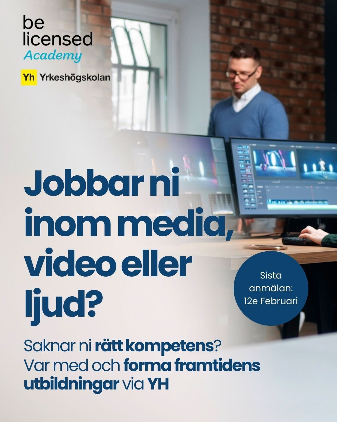 Be Licensed ad