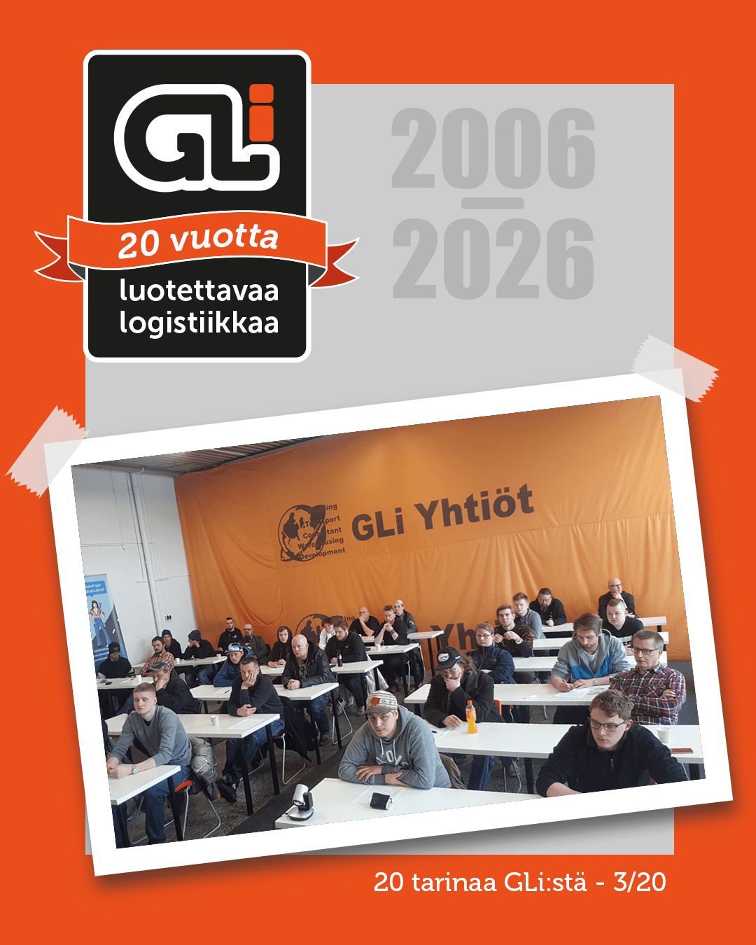 GLi Yhtiöt - GLi Express Oy ad