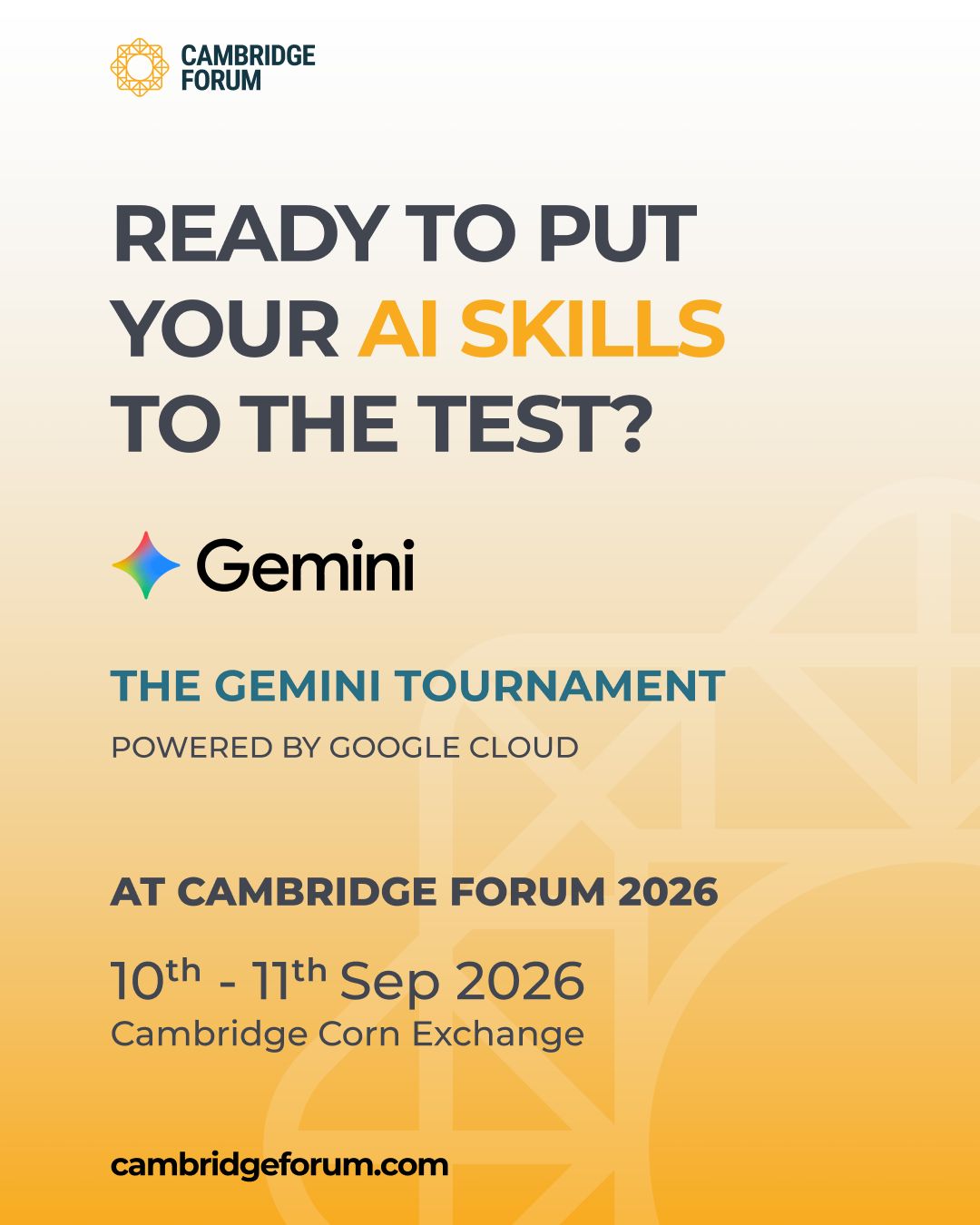 Cambridge Forum ad