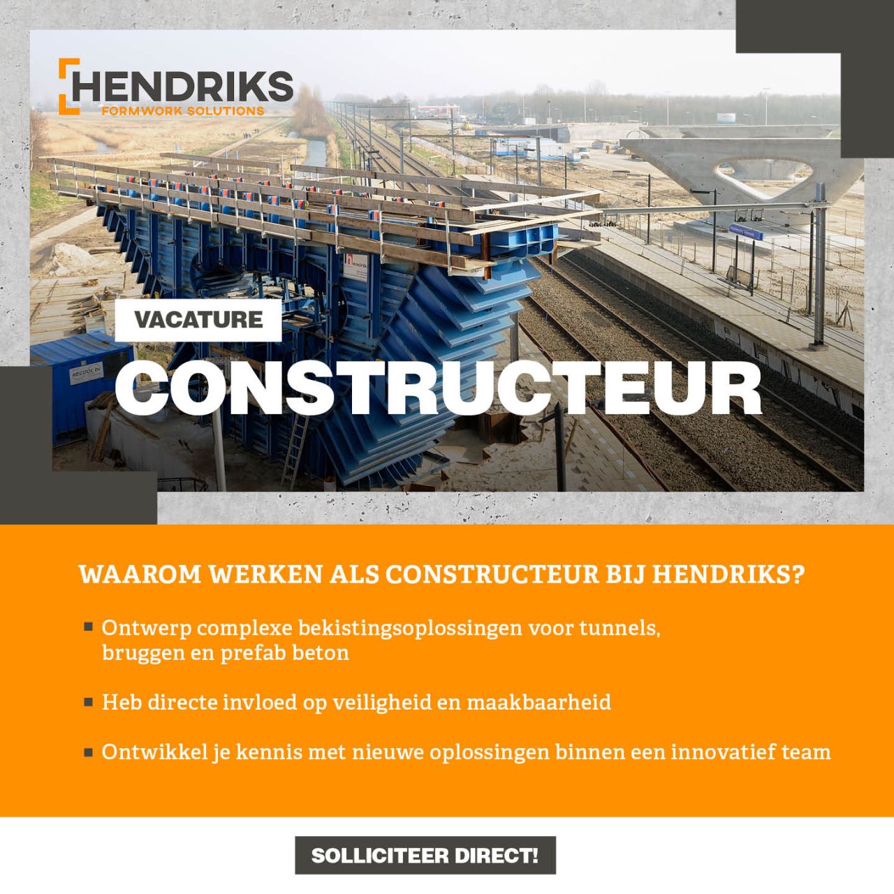 Hendriks Formwork Solutions ad