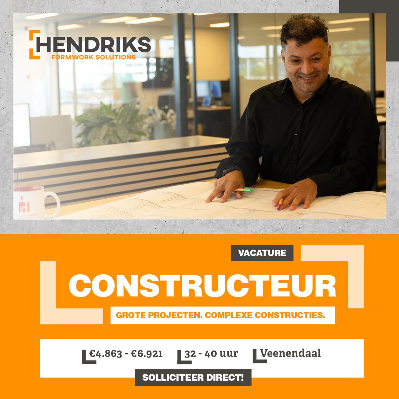 Hendriks Formwork Solutions ad