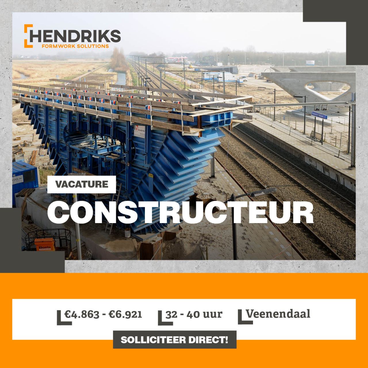 Hendriks Formwork Solutions ad