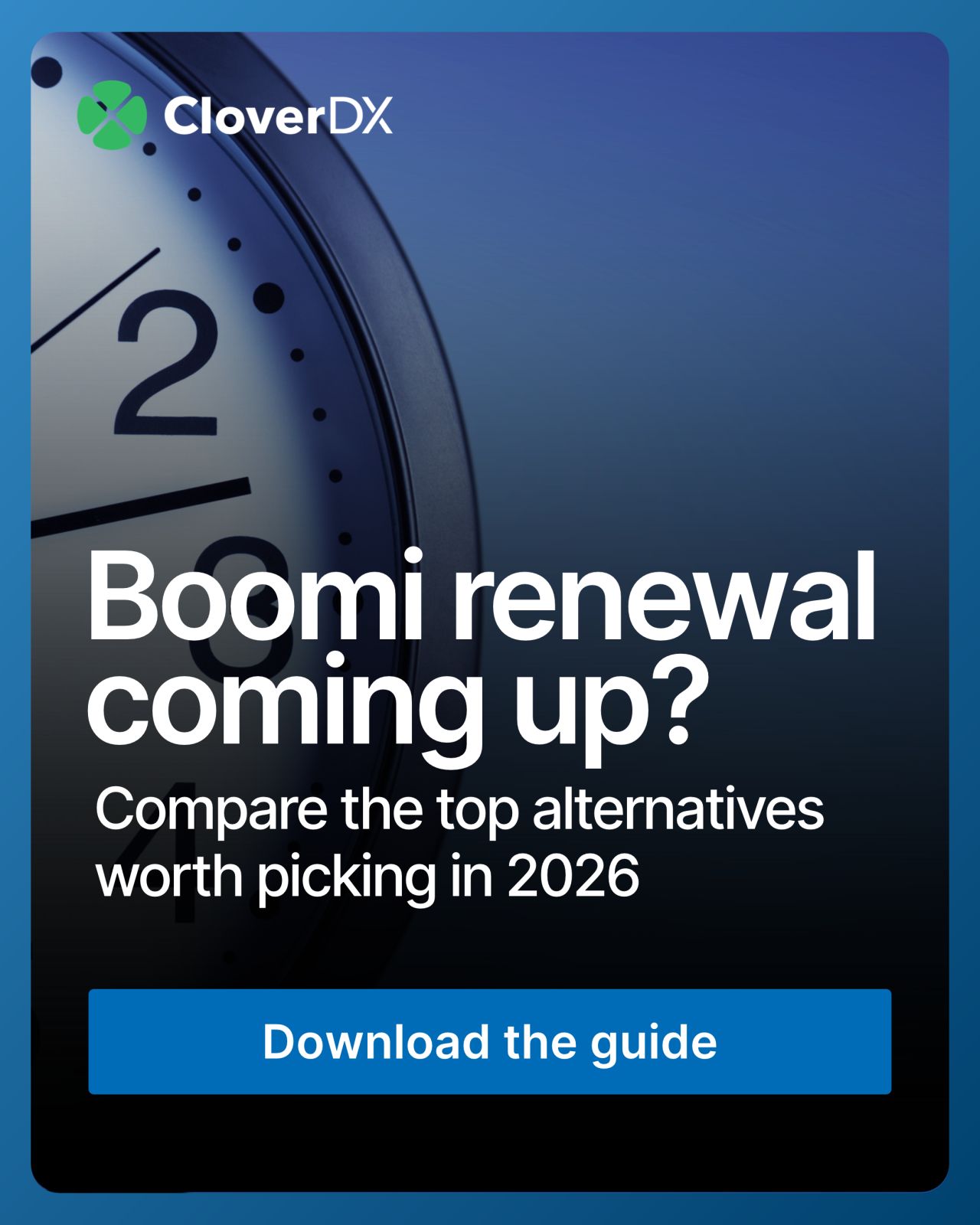 CloverDX ad