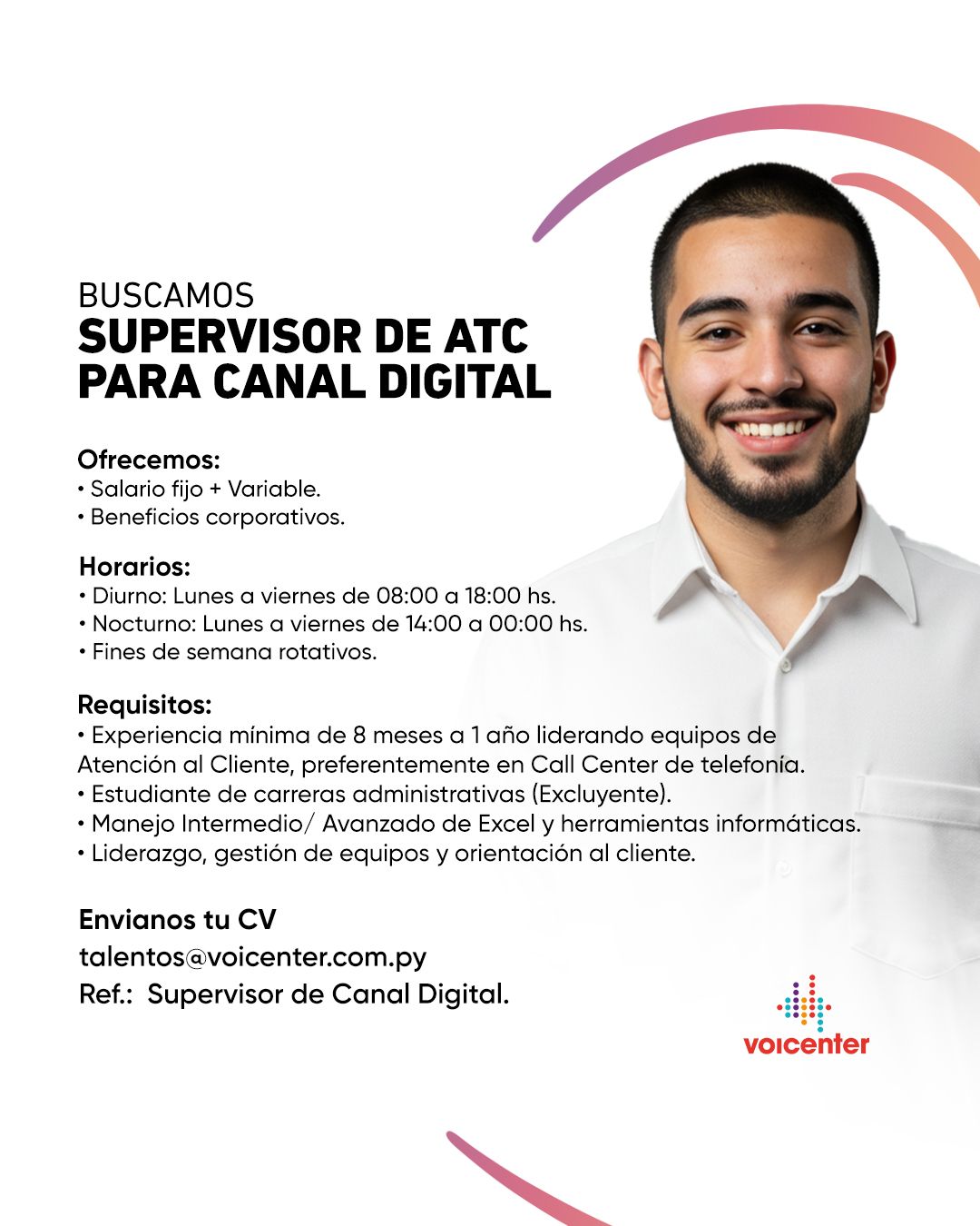 Voicenter Paraguay ad