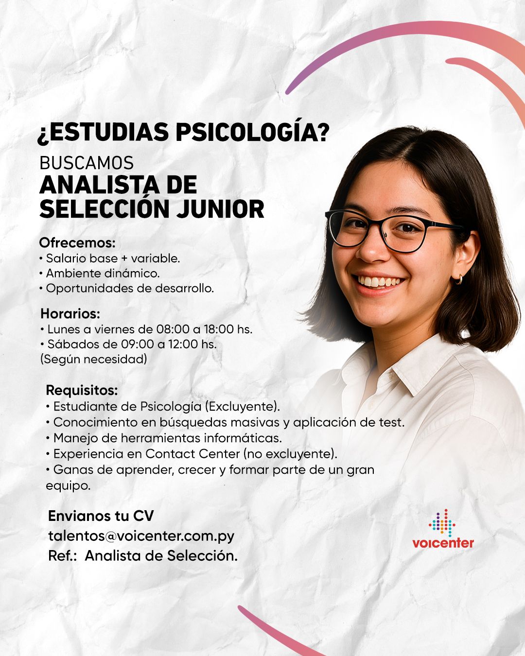 Voicenter Paraguay ad