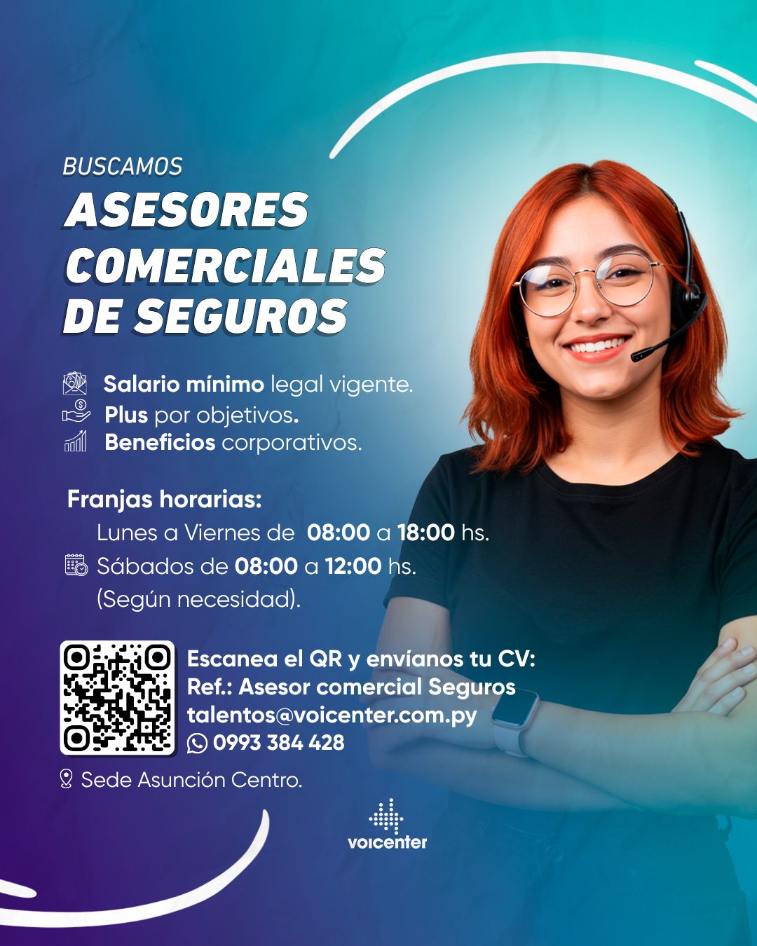 Voicenter Paraguay ad