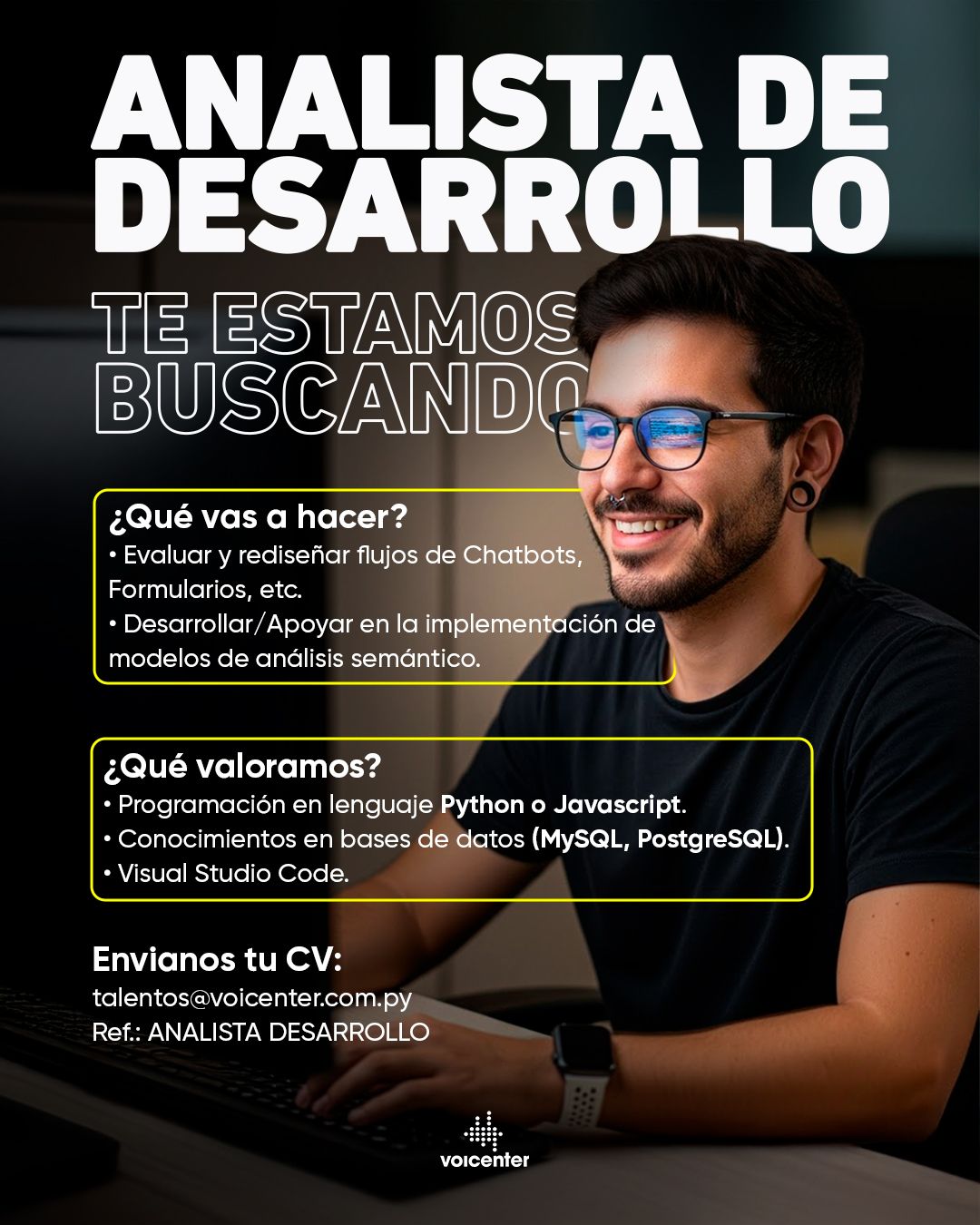 Voicenter Paraguay ad